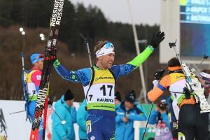 Чемпионат Европы по биатлону. Бочарников выиграл «золото» в суперспринте